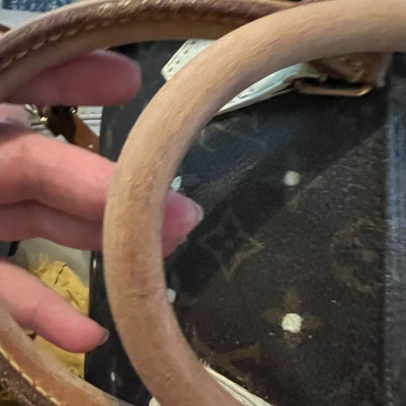 ❤️AUTHENTIC VINTAGE LOUIS VUITTON SPEEDY 35. Non LV strap for crossbody wear. - Picture 6 of 11